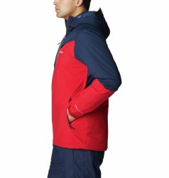 Bunda Columbia Iceberg Point™ Jacket Man - červená/námořnická