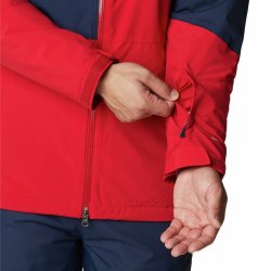 Bunda Columbia Iceberg Point™ Jacket Man - červená/námořnická