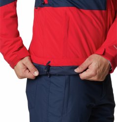 Bunda Columbia Iceberg Point™ Jacket Man - červená/námořnická