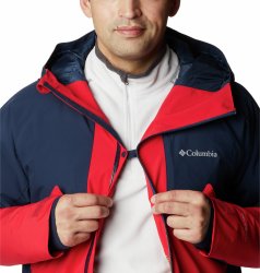 Куртка Columbia Centerport™ II Jacket Man - червоний / темно-синій