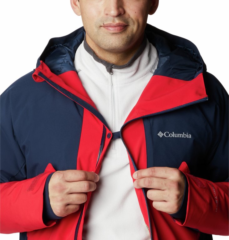 Куртка Columbia Centerport™ II Jacket Man - червоний / темно-синій