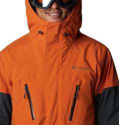 Куртка Columbia Aerial Ascender™ Jacket Man - чорний / мідний