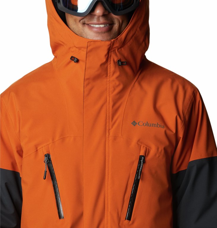 Куртка Columbia Aerial Ascender™ Jacket Man - чорний / мідний