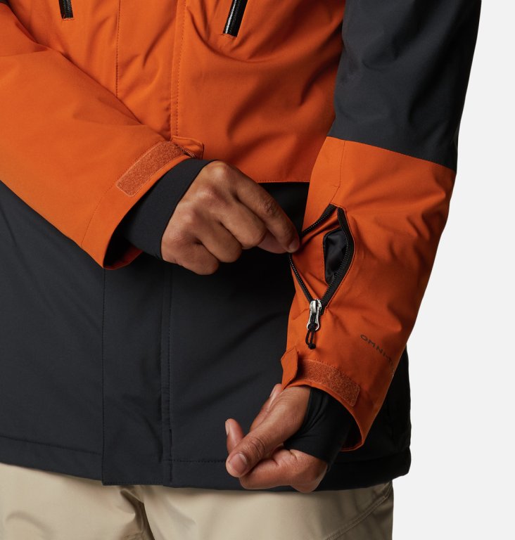 Куртка Columbia Aerial Ascender™ Jacket Man - чорний / мідний