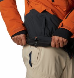 Куртка Columbia Aerial Ascender™ Jacket Man - чорний / мідний