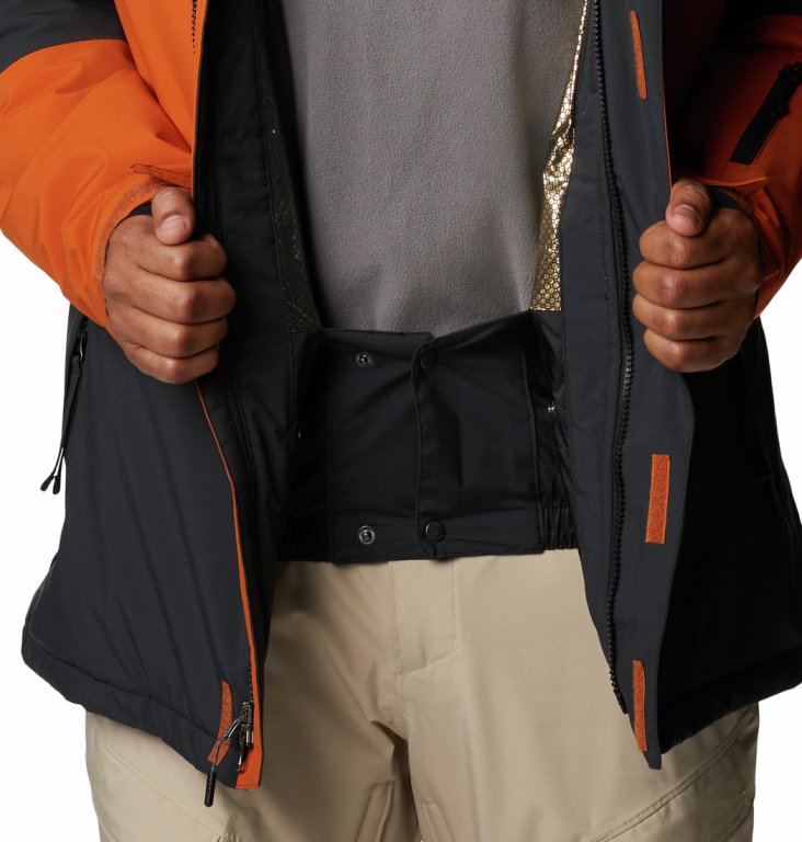 Куртка Columbia Aerial Ascender™ Jacket Man - чорний / мідний