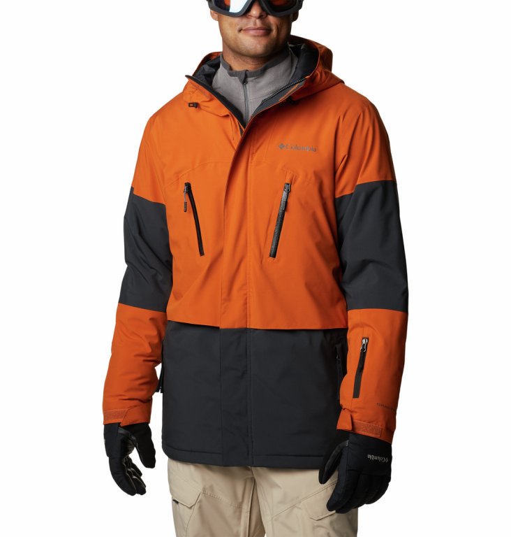 Куртка Columbia Aerial Ascender™ Jacket Man - чорний / мідний