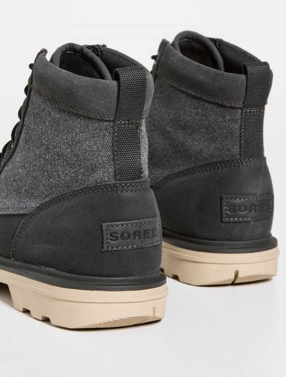 Взуття Sorel Carson™ Moc WP M - чорний / сірий