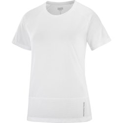Жіноча футболка Salomon Cross Run SS Tee W - білий