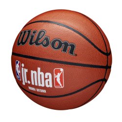 М'яч Wilson Jr NBA Fam Logo Indoor Outdoor Bskt - коричневий
