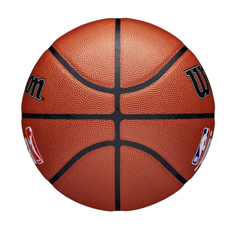 М'яч Wilson Jr NBA Fam Logo Indoor Outdoor Bskt - коричневий