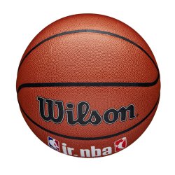 М'яч Wilson Jr NBA Fam Logo Indoor Outdoor Bskt - коричневий