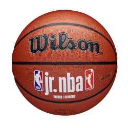 М'яч Wilson Jr NBA Fam Logo Indoor Outdoor Bskt - коричневий