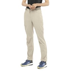 Штани Salomon Wayfarer Pants W - бежеві (подовжена довжина)