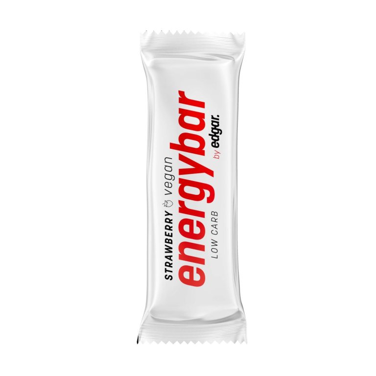 Tyčinka Edgar Energybar 50 g - jahoda s nízkym obsahom sacharidov
