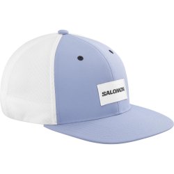 Kšiltovka Salomon Trucker Flat Cap - modrá