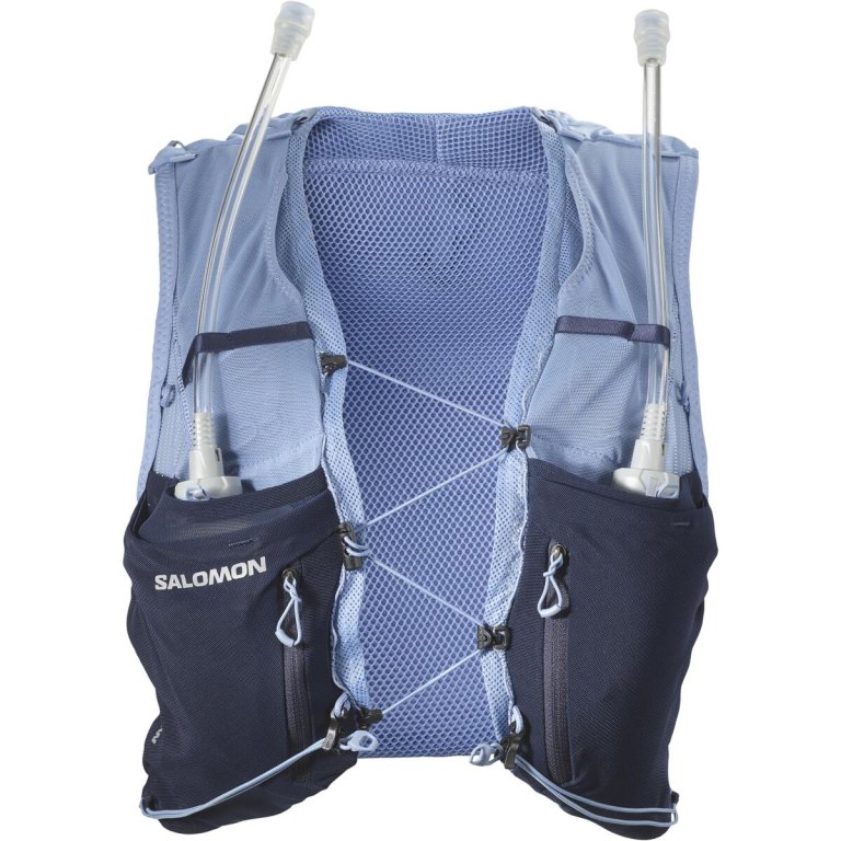 Рюкзак Salomon Adv Skin 12 з флягами W - синій
