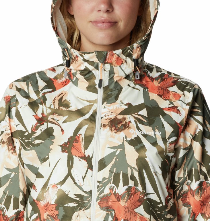 Куртка Columbia Inner Limits™ II Jacket W - бежевий/зелений/помаранчевий