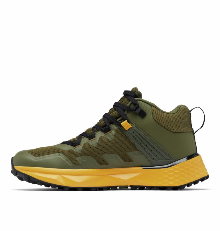 Obuv Columbia Facet™ 75 Mid Outdry™ M - zelená/žlutá