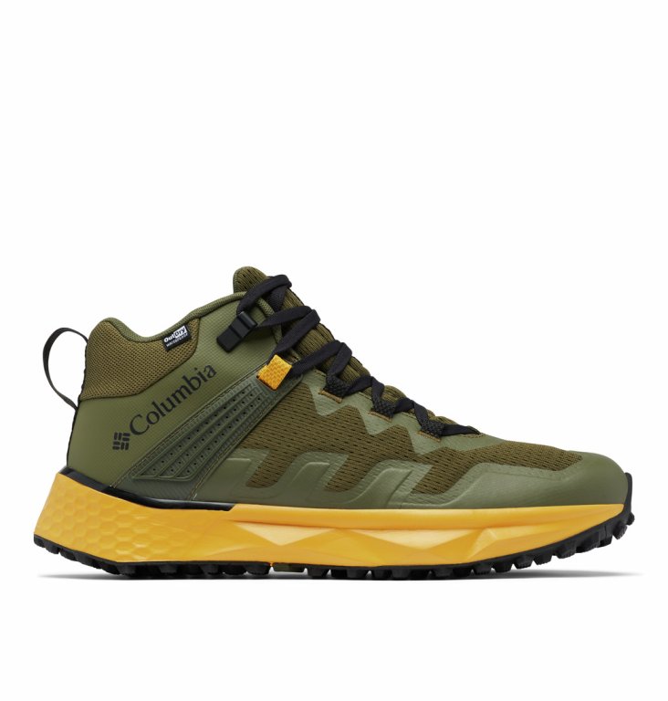 Obuv Columbia Facet™ 75 Mid Outdry™ M - zelená/žlutá
