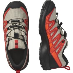 Кросівки Salomon Xa Pro v8 Cswp J - сірі/червоні