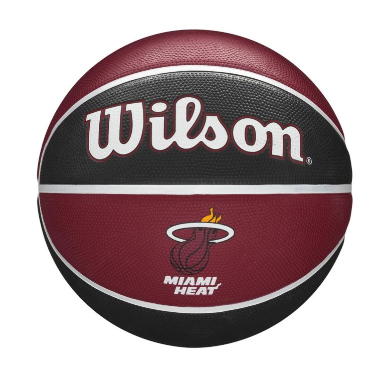 М'яч Wilson NBA Team Tribute Bskt Mia Heat - червоний