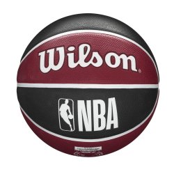 М'яч Wilson NBA Team Tribute Bskt Mia Heat - червоний