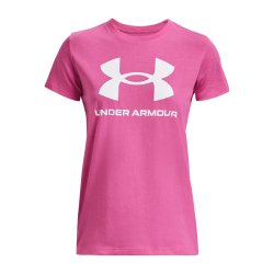 Футболка Under Armour Sportstyle Logo SS W - рожева