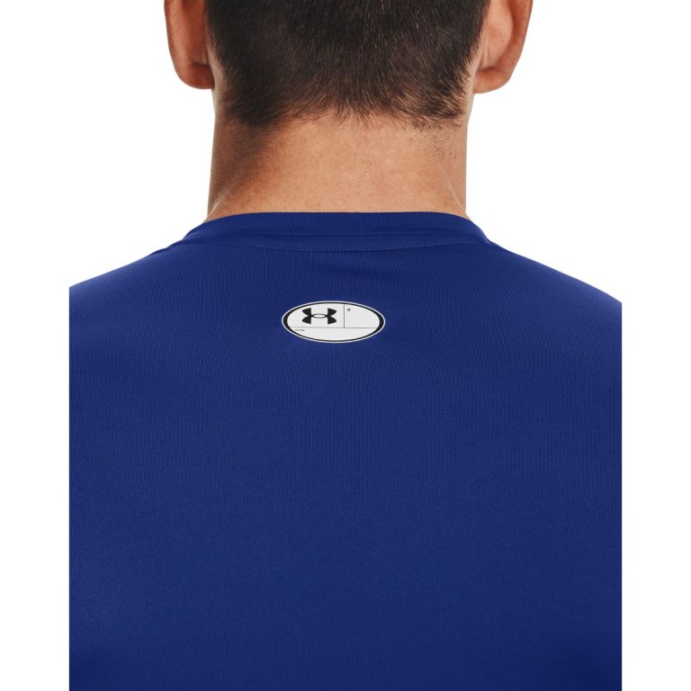 Футболка Under Armour HG Armour Comp LS M - синя