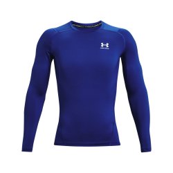 Футболка Under Armour HG Armour Comp LS M - синя