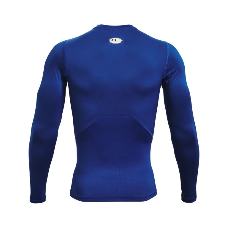 Футболка Under Armour HG Armour Comp LS M - синя