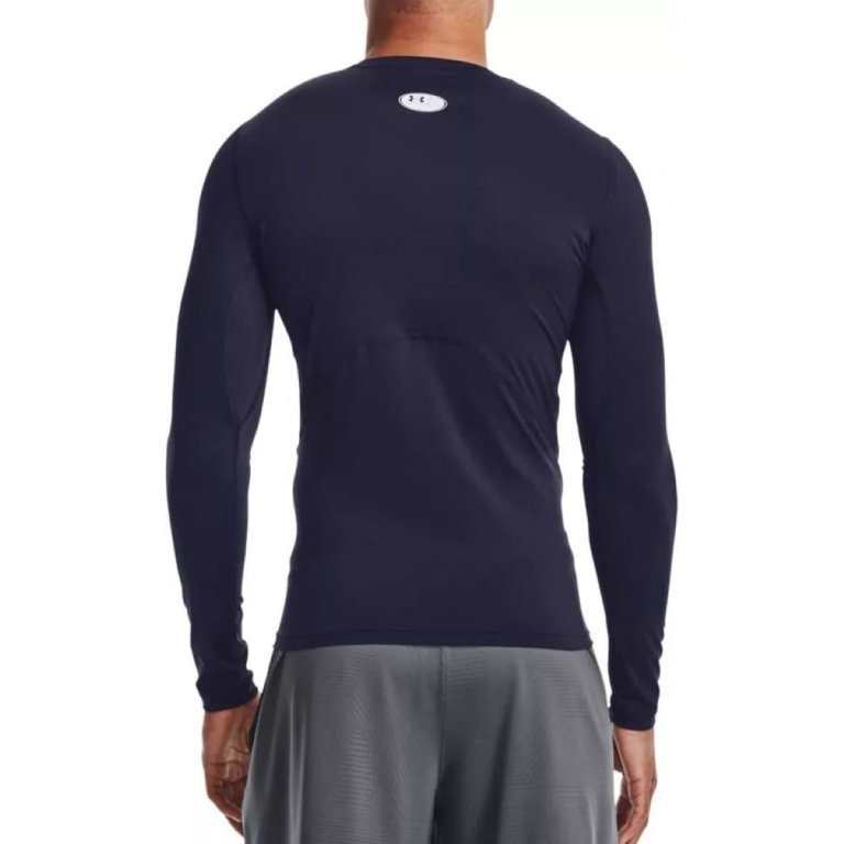 Футболка Under Armour HG Armour Comp LS M - синя