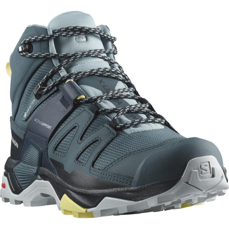 Взуття Salomon X Ultra 4 Mid GTX W - сині/чорні