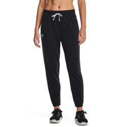 Штани спортивні жіночі Under Armour Rival Terry Jogger W - чорні