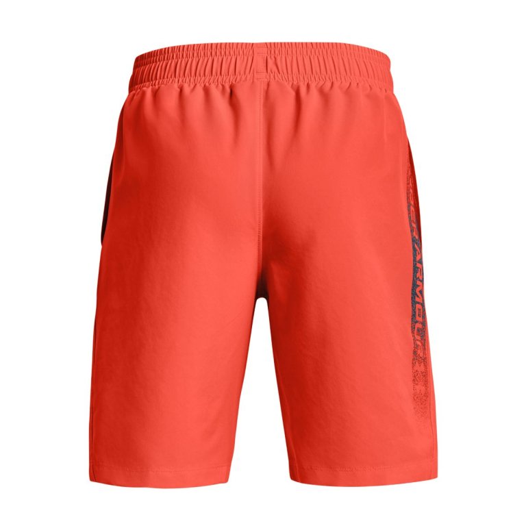 Шорти для хлопчиків Under Armour Woven Graphic Шорти J - помаранчеві