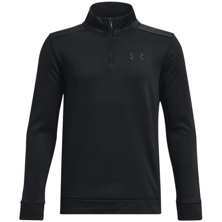 Світшот Under Armour Fleece 1/4 Zip J Sweatshirt - чорний