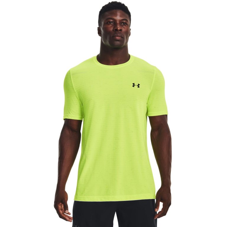 Футболка Under Armour Seamless Grid SS M - зелена
