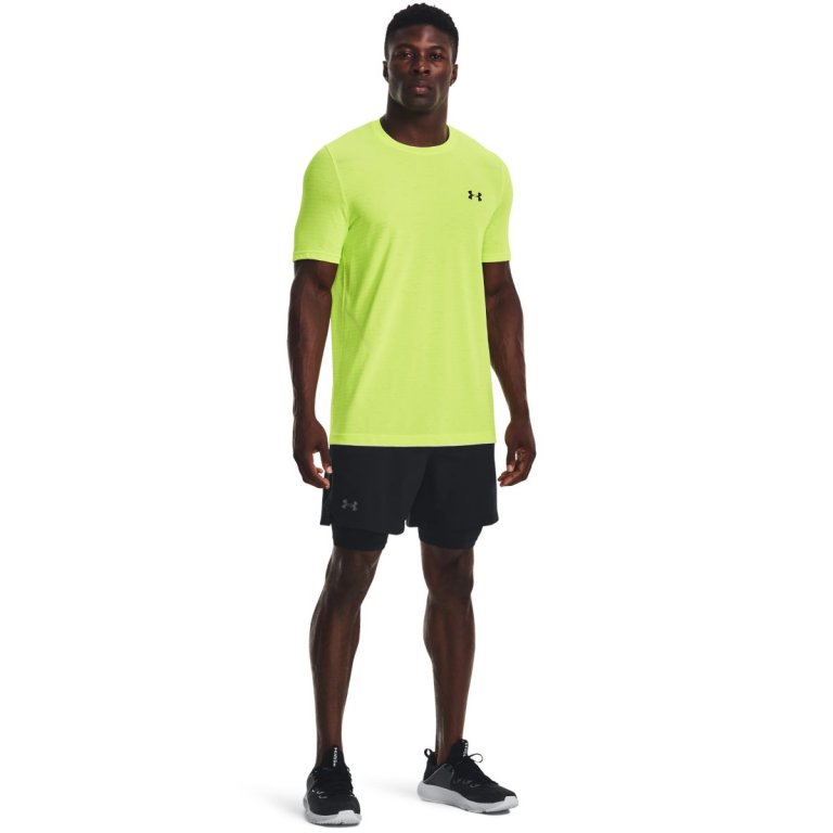 Футболка Under Armour Seamless Grid SS M - зелена
