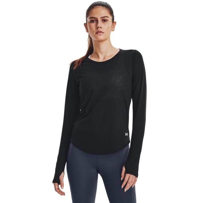 Футболка Under Armour Streaker LS W - чорна