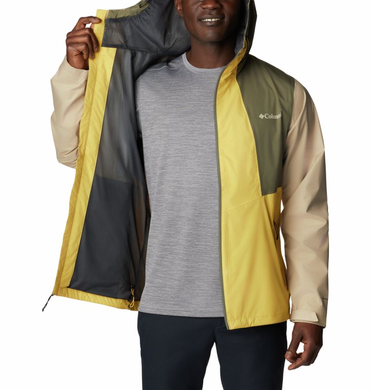 Куртка чоловіча Columbia Inner Limits™ II Jacket M - жовтий/хакі/бежевий