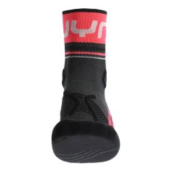 Шкарпетки UYN Runner's One Short Socks W - сірий/чорний/рожевий