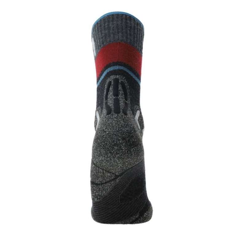 Шкарпетки UYN Trekking One Merino Socks M - сірі/сині/червоні