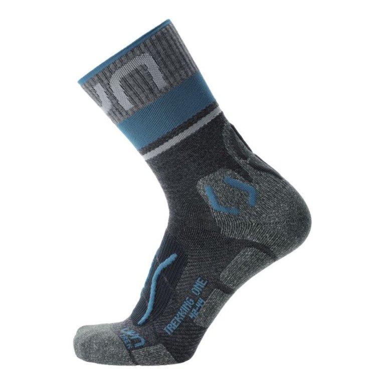 Шкарпетки UYN Trekking One Merino Socks M - сірий/синій