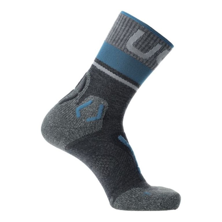 Шкарпетки UYN Trekking One Merino Socks M - сірий/синій