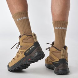 Взуття Salomon X Ward Leather Mid GTX M - коричневе