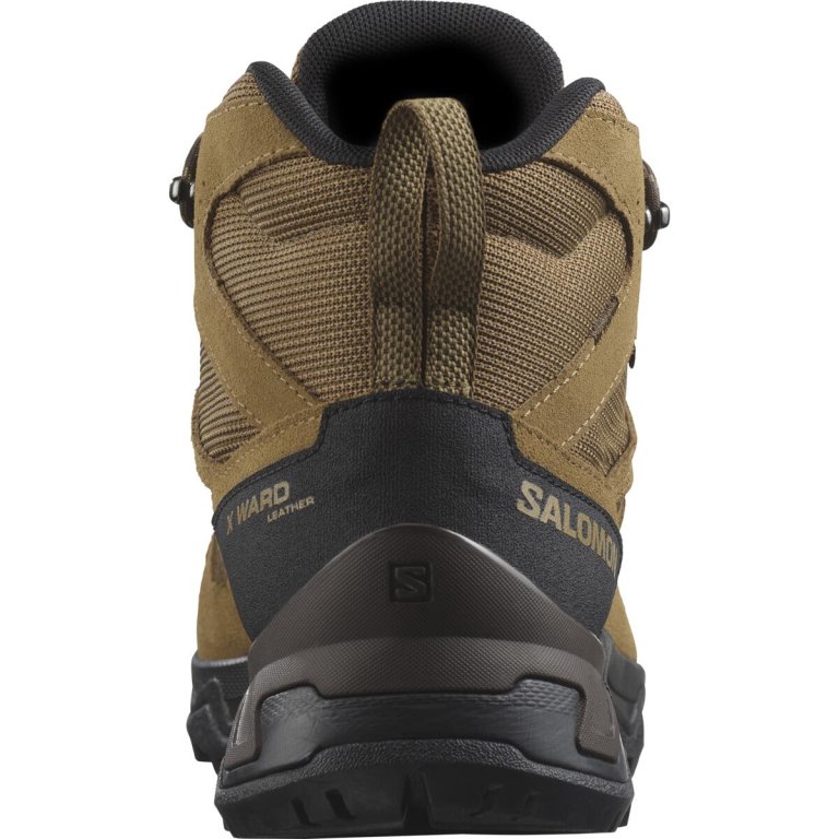 Взуття Salomon X Ward Leather Mid GTX M - коричневе