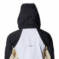 Куртка Columbia Mazama Trail™ Shell W - біла/чорна/коричнева