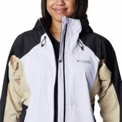 Куртка Columbia Mazama Trail™ Shell W - біла/чорна/коричнева