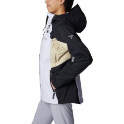 Куртка Columbia Mazama Trail™ Shell W - біла/чорна/коричнева