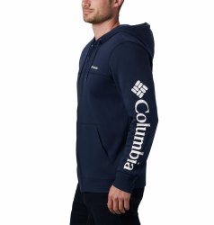 Світшот Columbia Logo Fleece FZ M - темно-синій